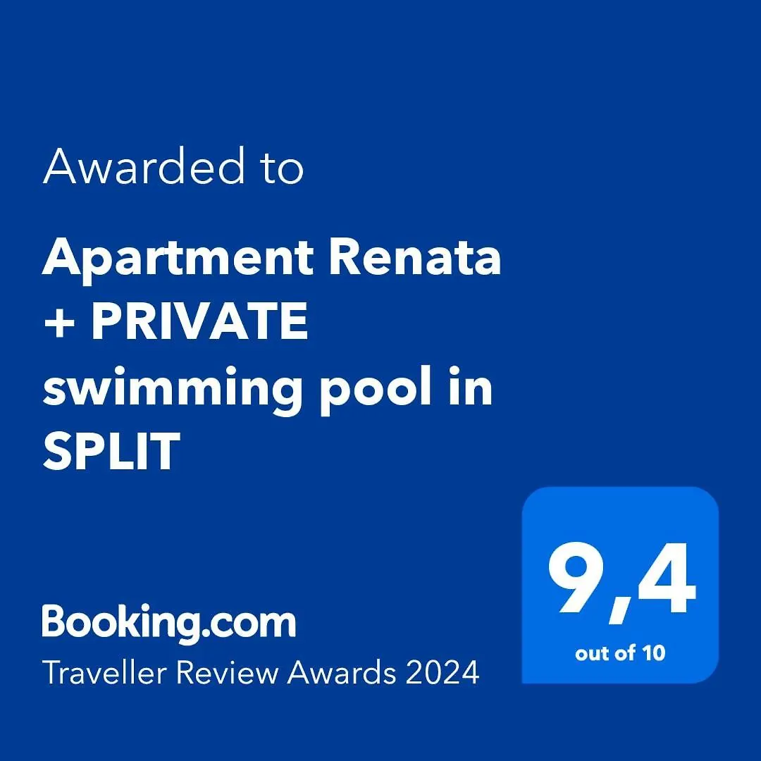 Apartment Renata + Private Swimming Pool In Split